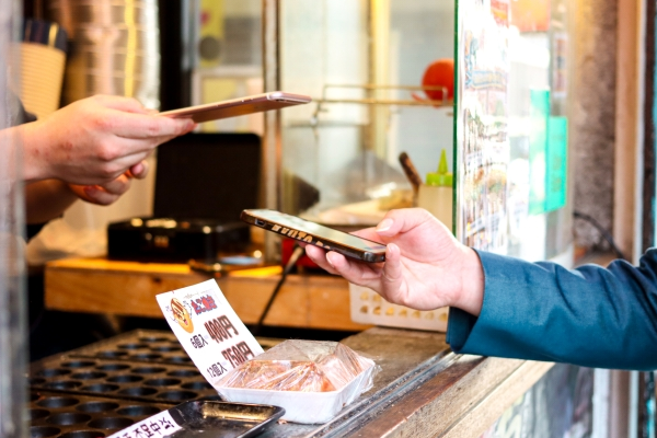 QRコードで決済