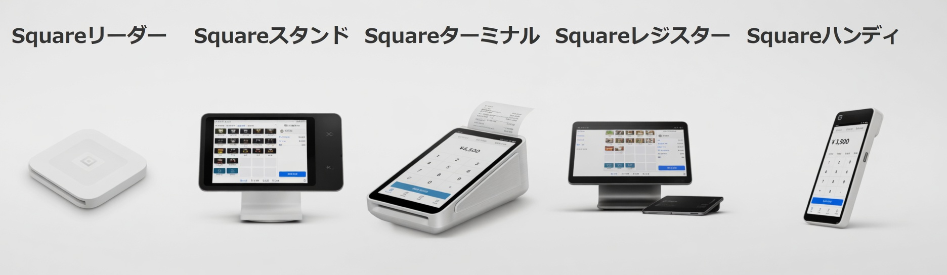 Squareの端末