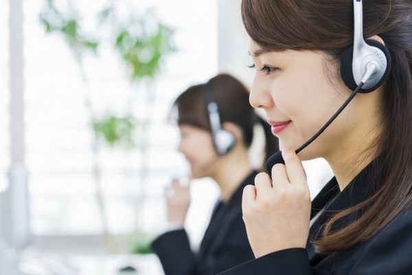 オペレーターの女性